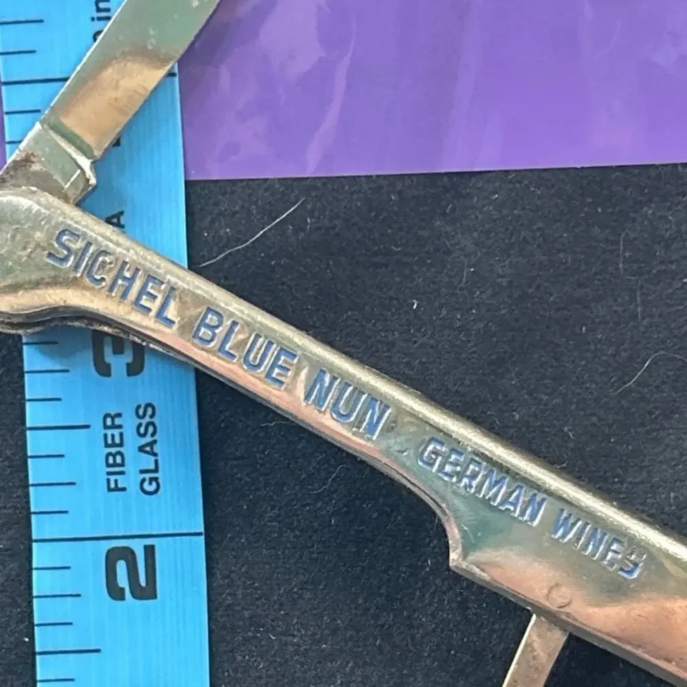 Vintage Sichel Blue Nun Wine Waiter's Corkscrew Made in France